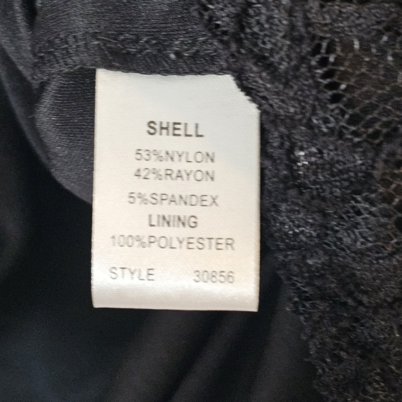 TravelSmith Shirt Womens Small Lace Long Sleeve Paisley Semi Sheer Lined Top - Picture 7 of 10